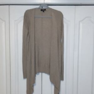 Mossimo Supply Co. Beige Open Front Cardigan